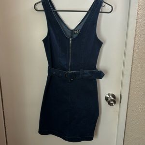 rewash denim dress